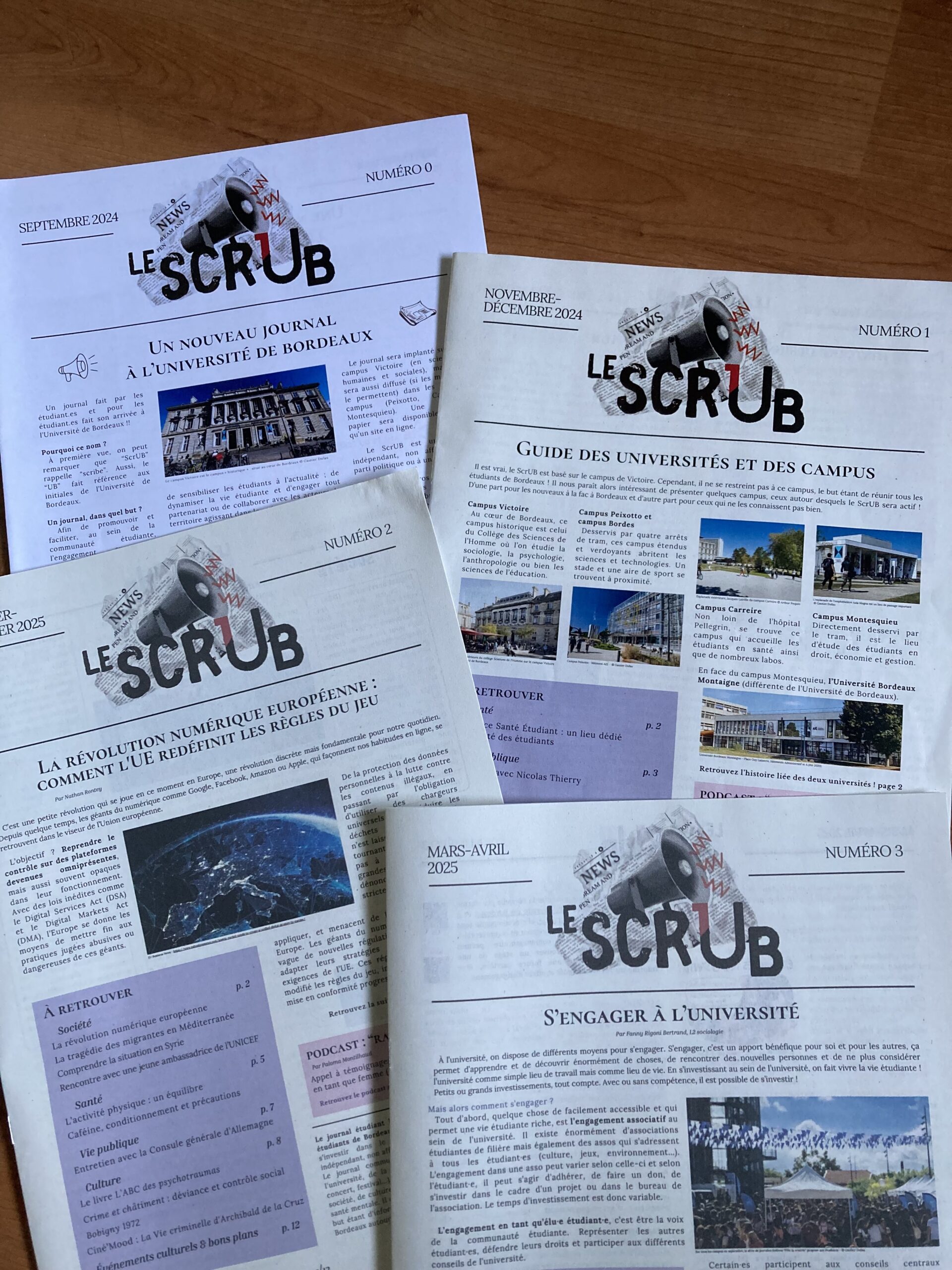 Le ScrUB : le Scribe des universités de Bordeaux