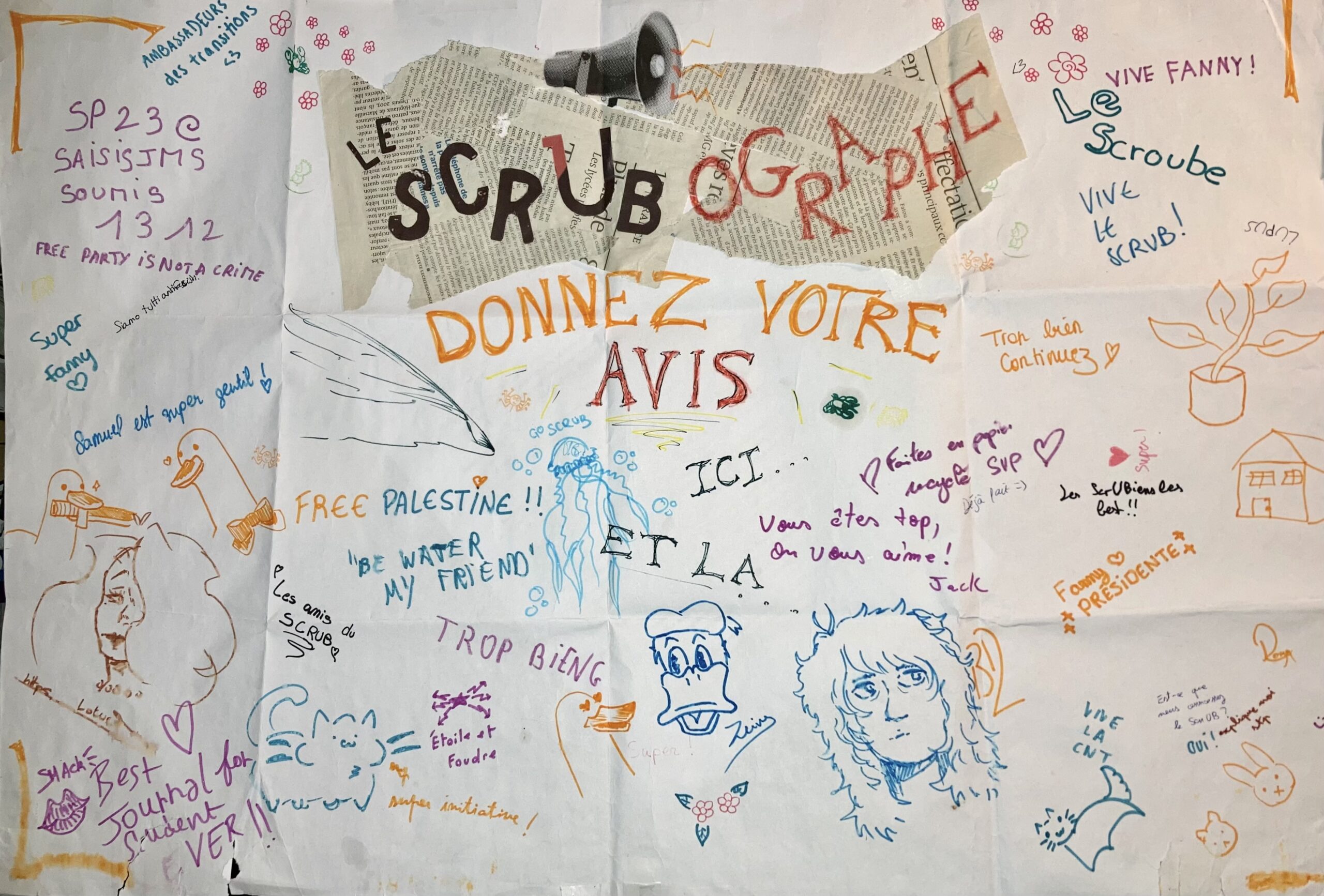 Le ScrUB s’affiche !