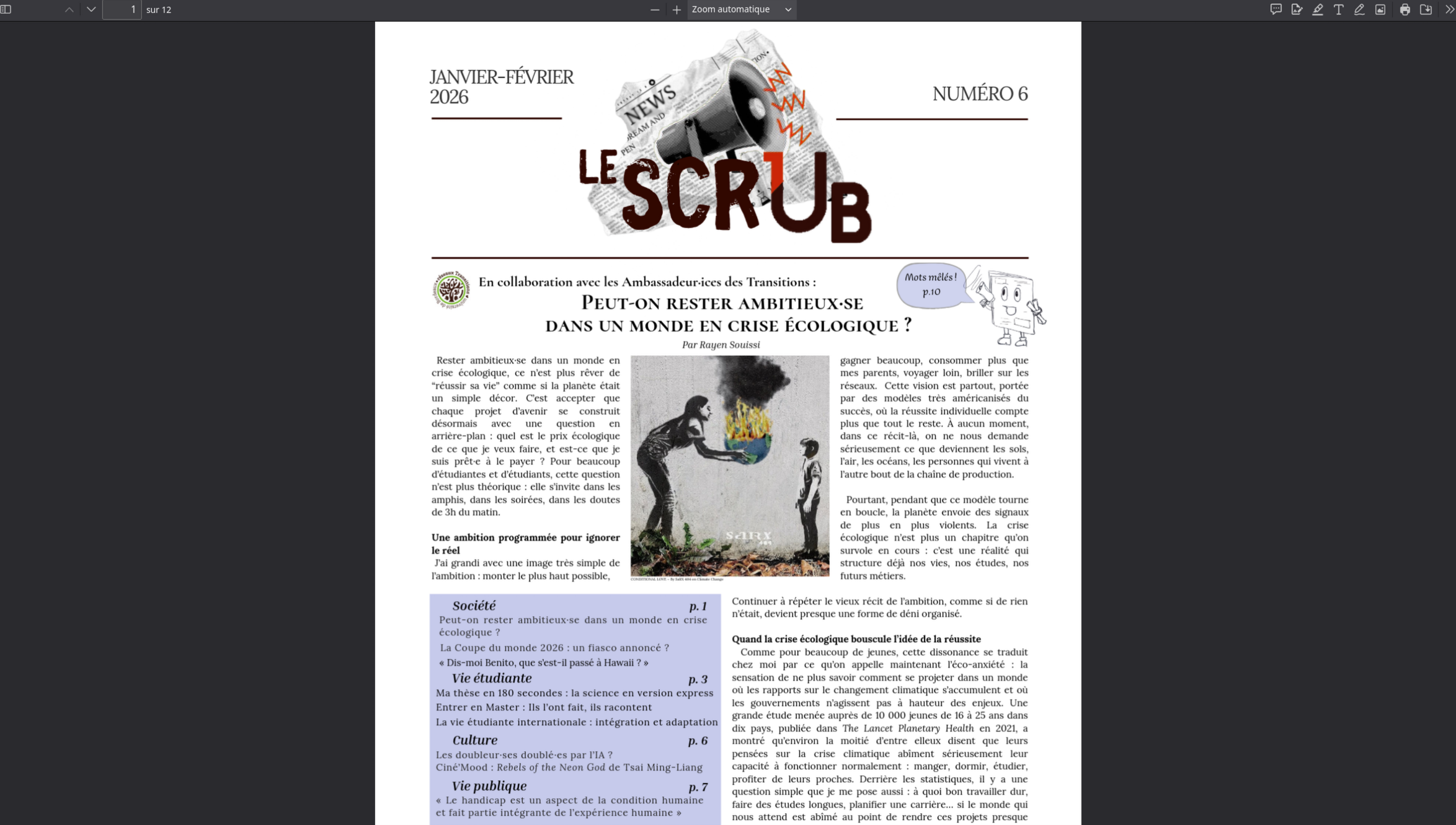 Numéro 6 version papier